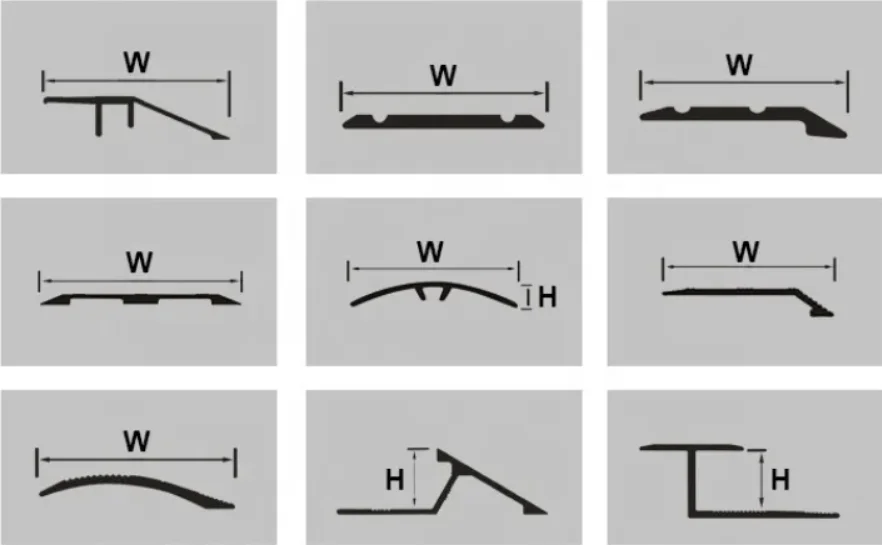 Floor Trainstitions Strips