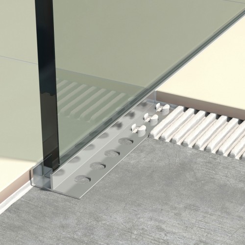 Glass Panels & Shadow Gap | Fluted glass panels - Awisdom