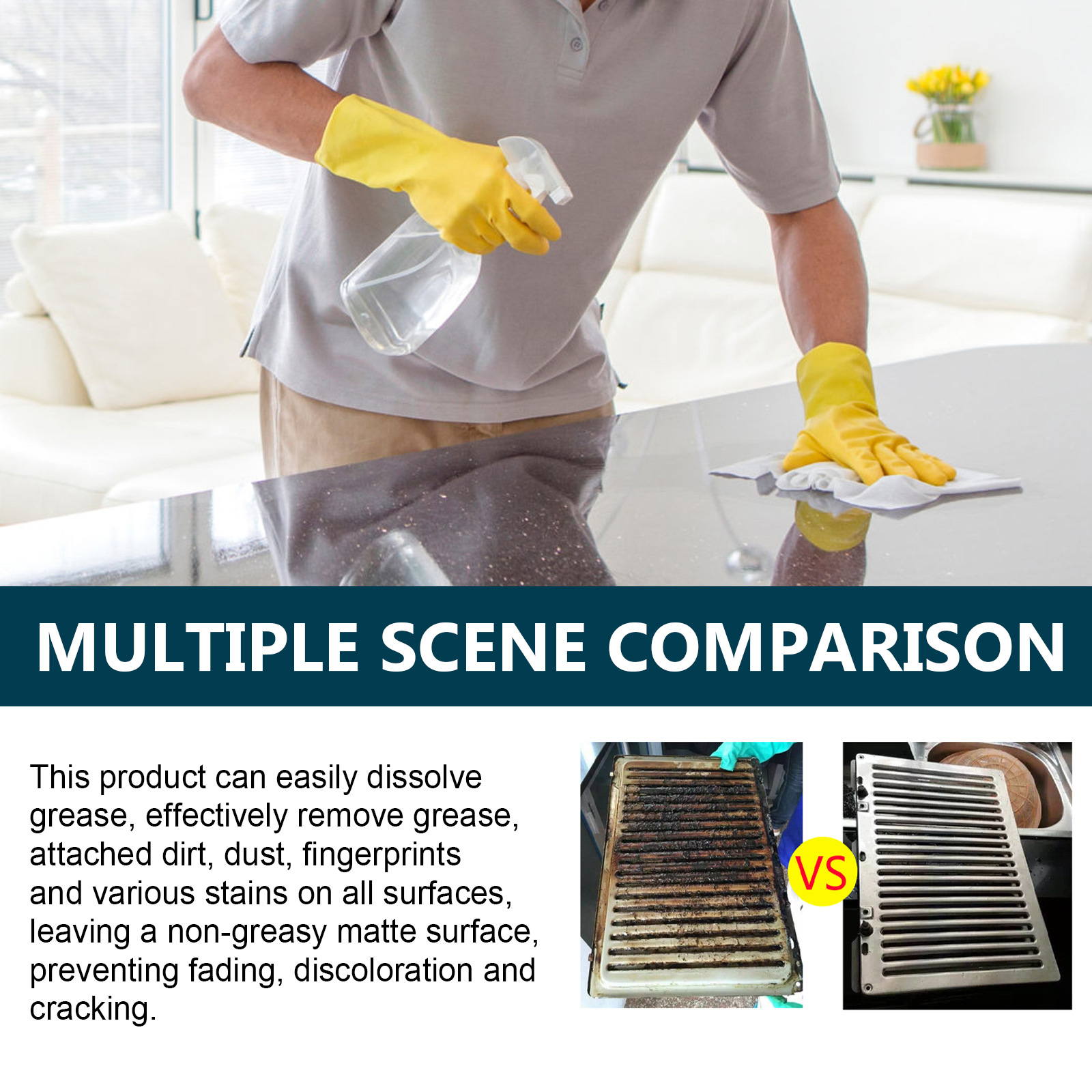 Eco Multipurpose Cleaner Best Kitchen Cleaner Foam from a professional kitchen products agent