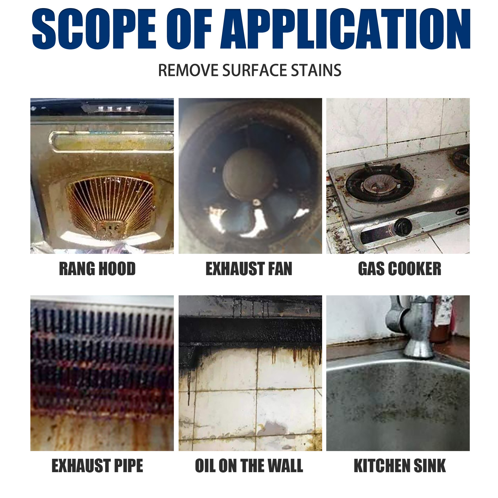 Heavy Oil Cleaning Agent Best Kitchen Cleaner Foam from a