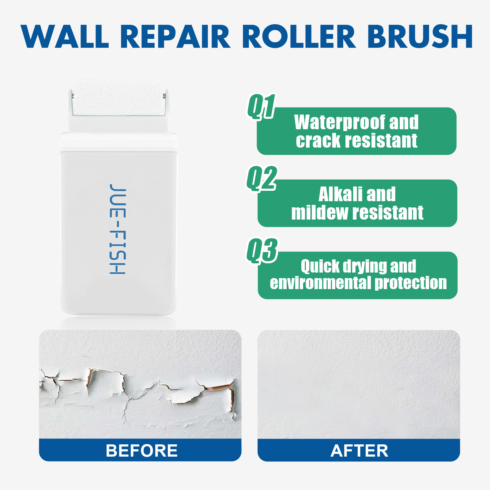 Wall Repair Roller Brush Best Roller Brush from a professional Tile