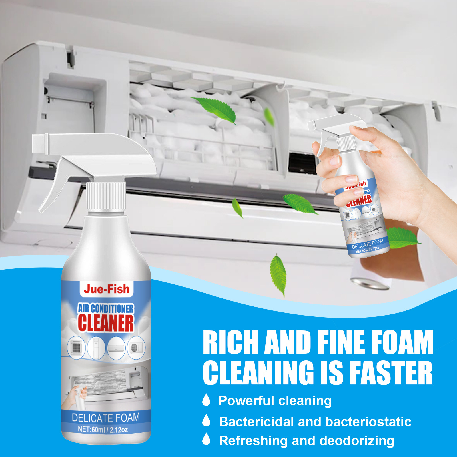 Air Conditioner Cleaner Best Household Cleaner Foam from a