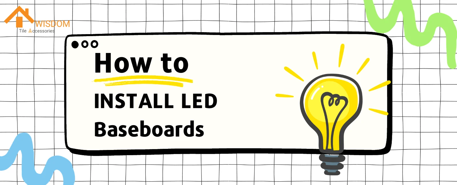 how to install led baseboard