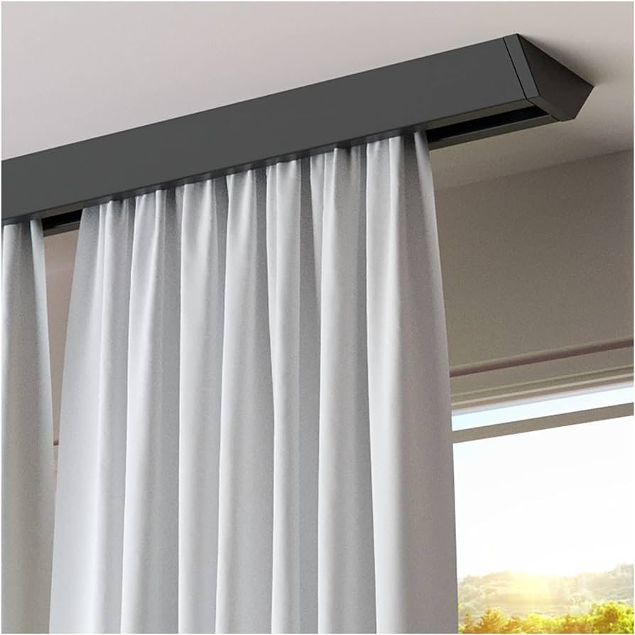 Top 6 Renter Friendly Curtain Rod No Drill And Easy Install 2023   Ceiling Mounted Curtain Rods 00 