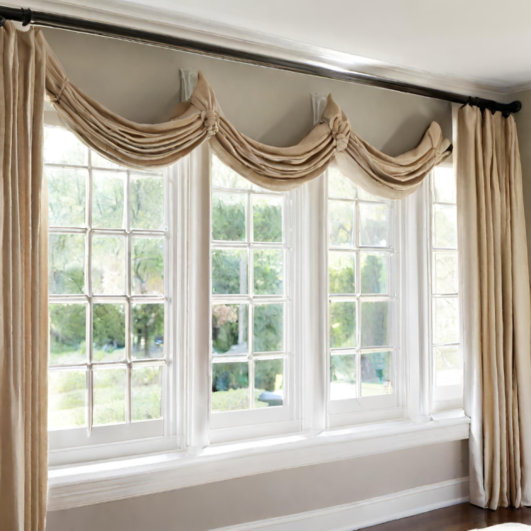 Golden Glamour How French Return Curtain Rods Transform Your Interior