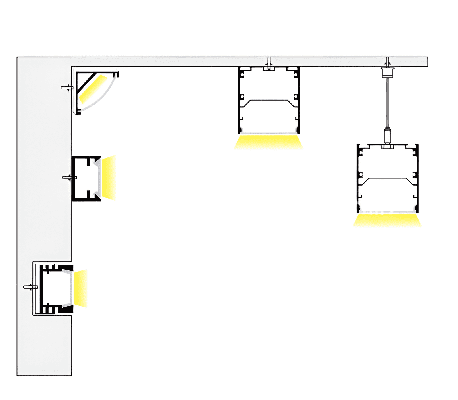 how to install Plaster in Led Channel