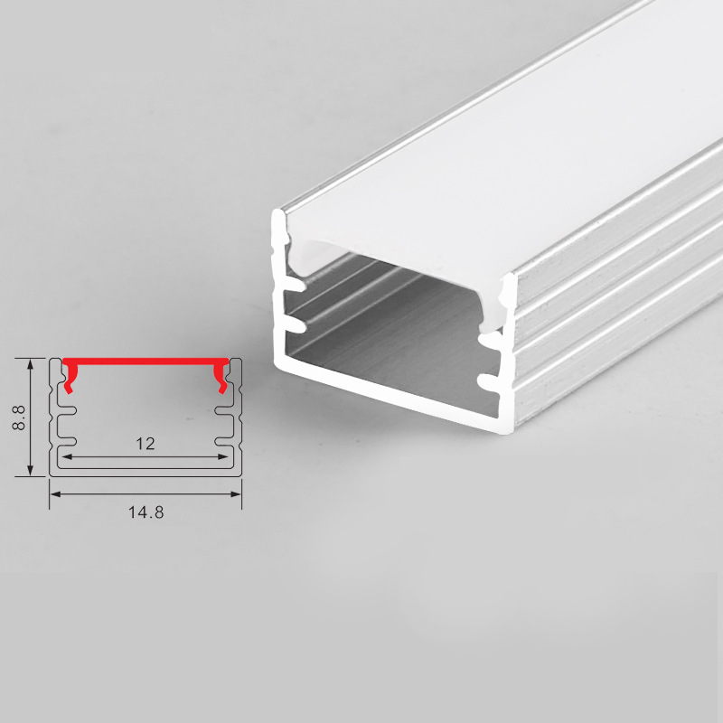 Surface Mount Led Light Channel Sliver 1509