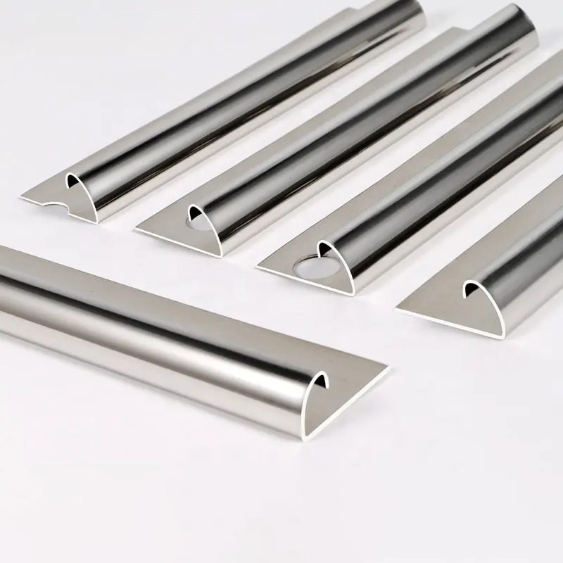 Round Stainless Steel Tile Trim