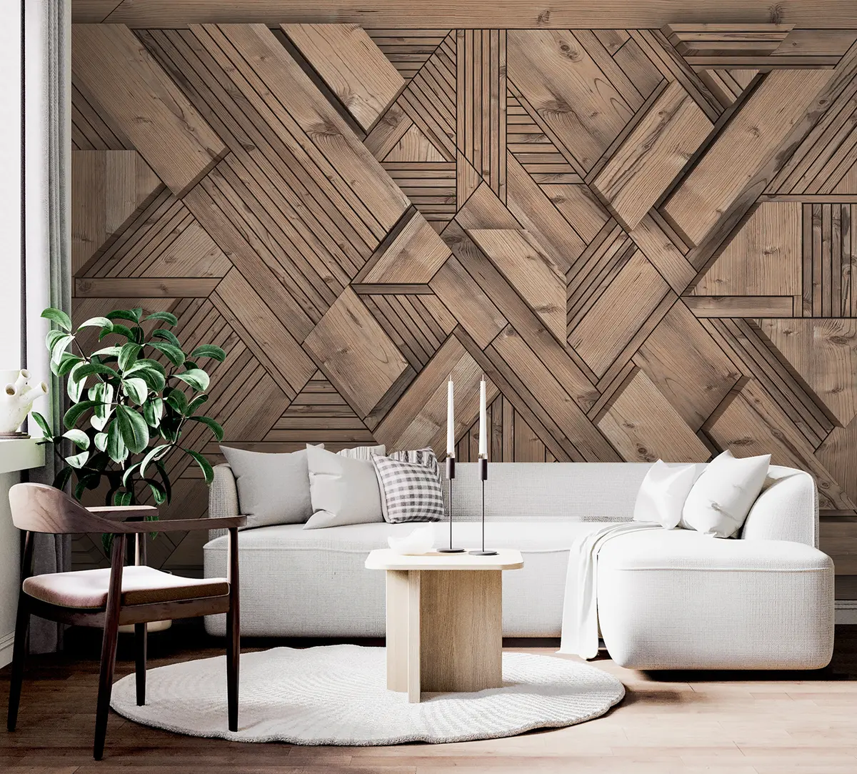 3D Wood Paneling 00