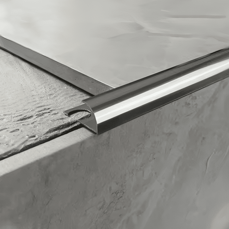 Aluminum Round Tile Trim Profiles