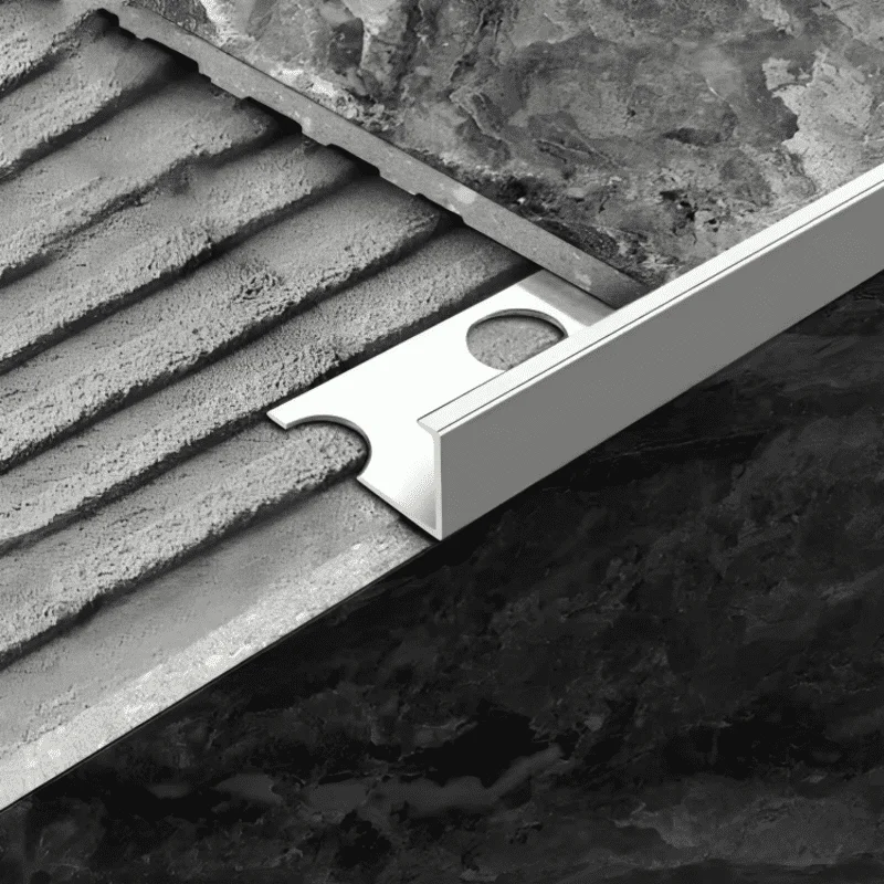 Aluminum Straight Tile Trim Profiles