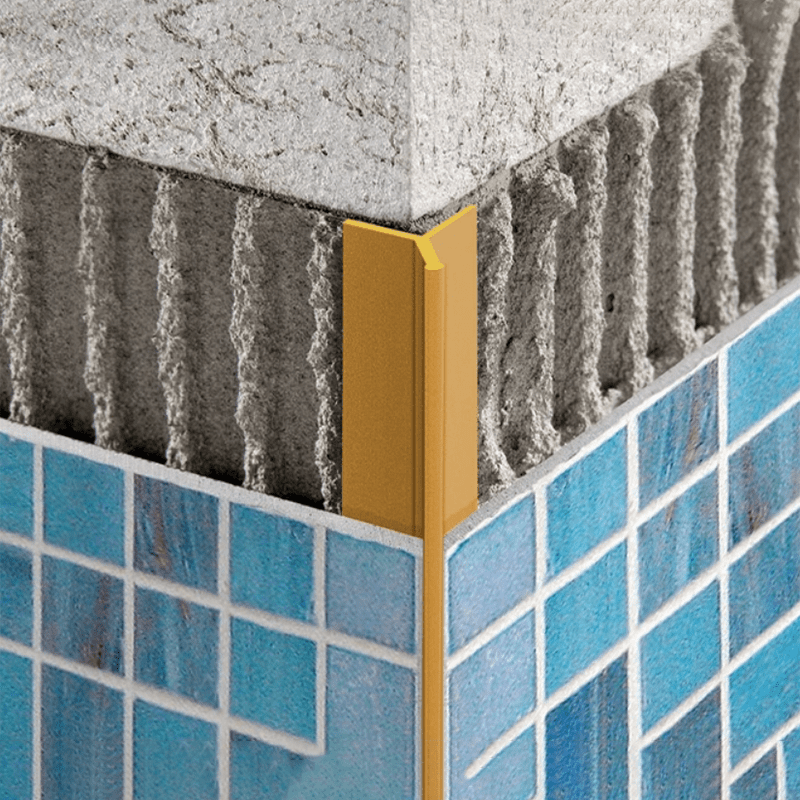 Solid Brass Edge Trim for Tiles