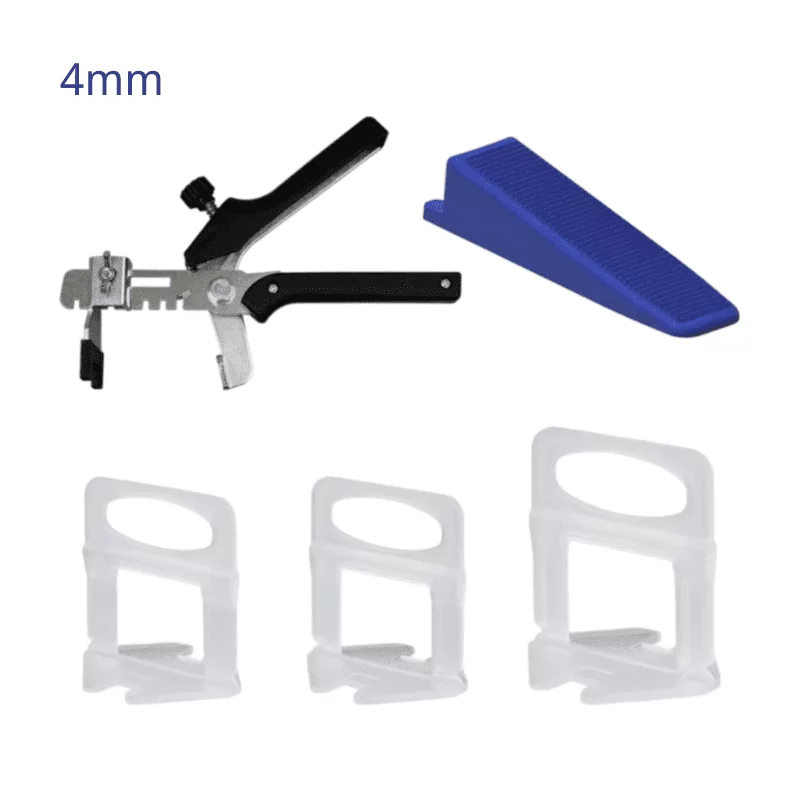 4mm Tile Leveling System Wedge & Clips