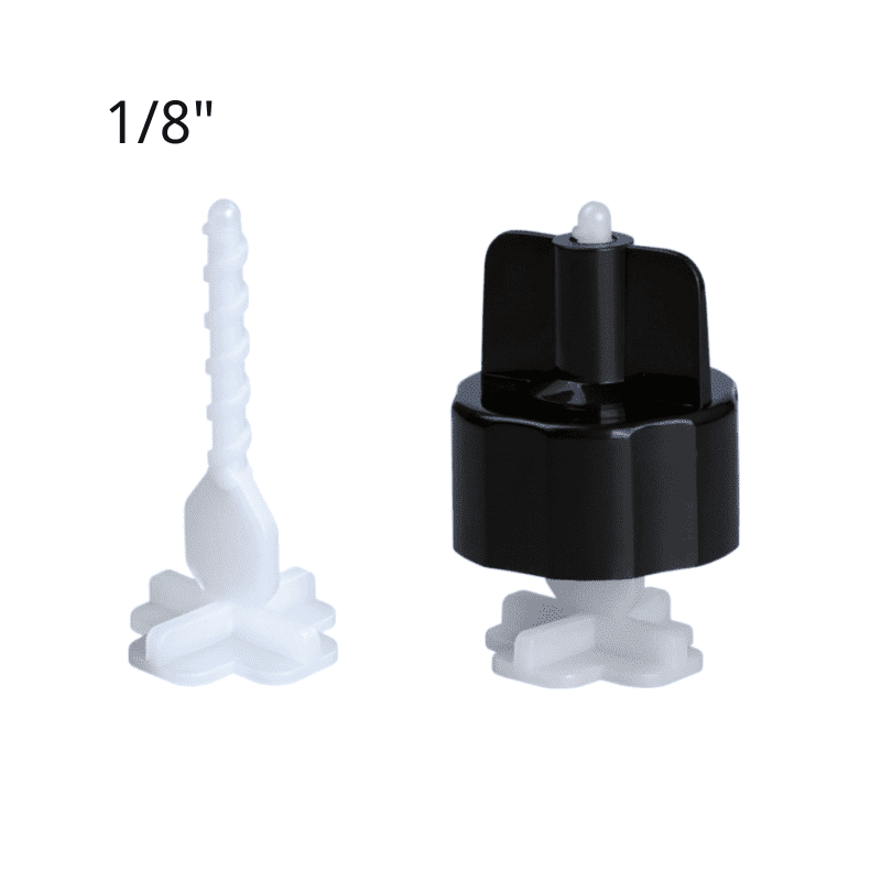 Black Screw Tile Leveling System 1 8 inch