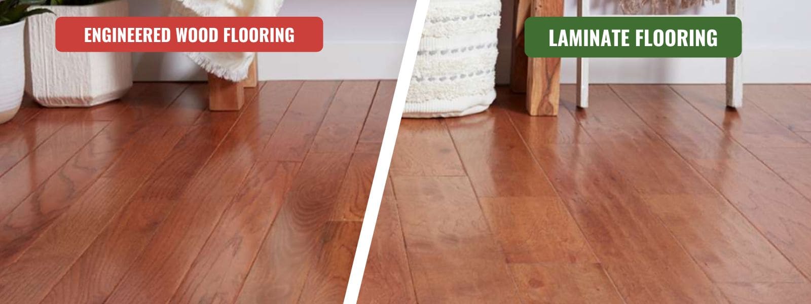 Engineered Wood Flooring vs Laminate Flooring