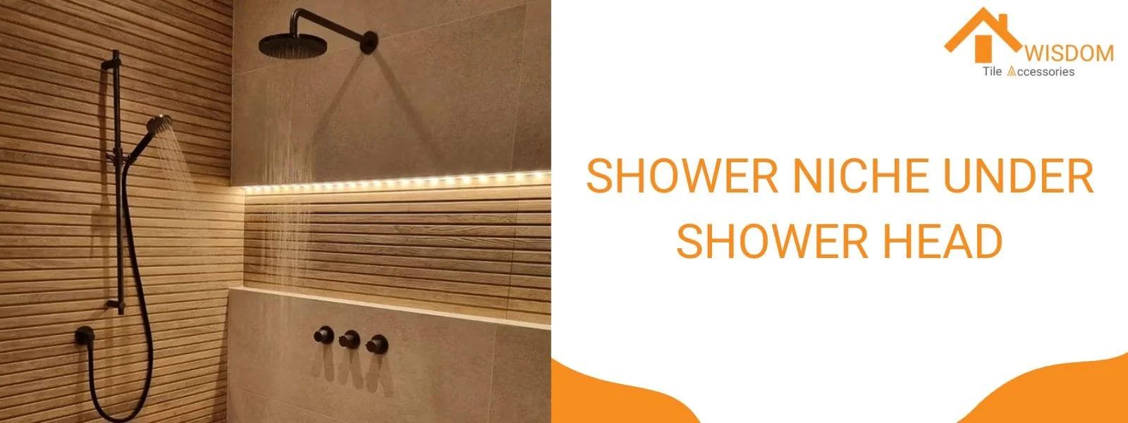 Shower Niche Under Shower Head