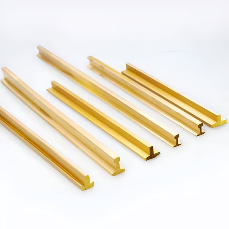 T Shaped Brass Transition Strip