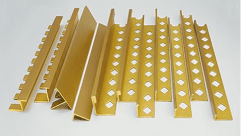 how to choose brass tile trim