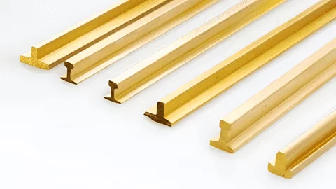 T Shaped Brass Transition Strips