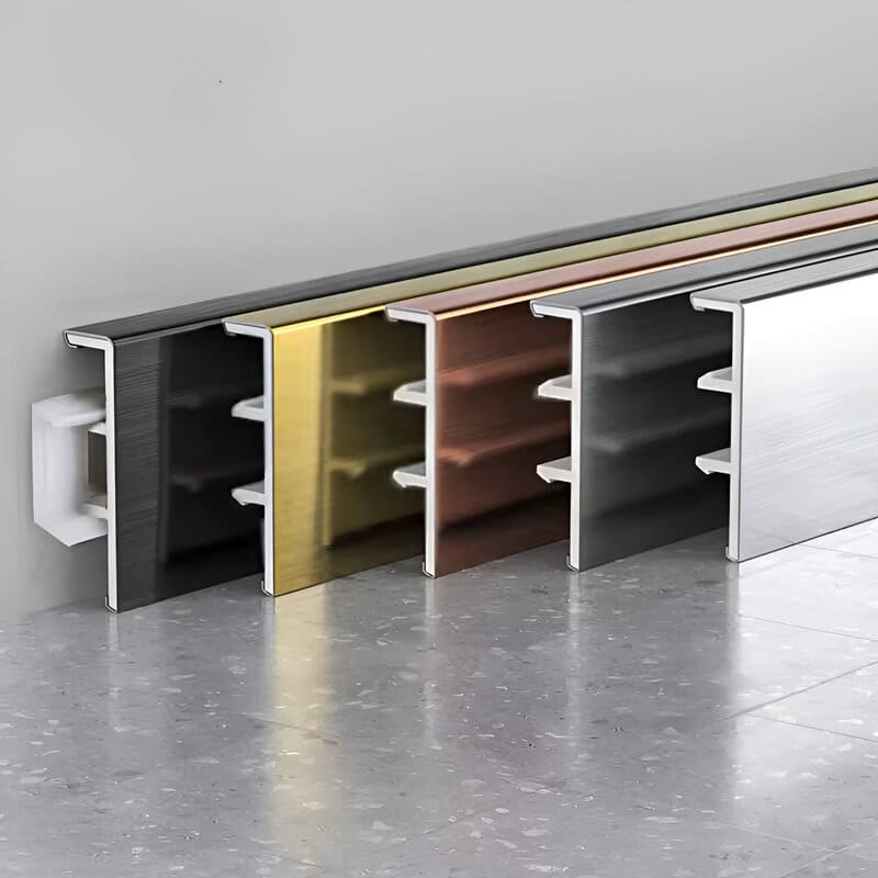 316 Stainless Steel Baseboard Trim 2.5M