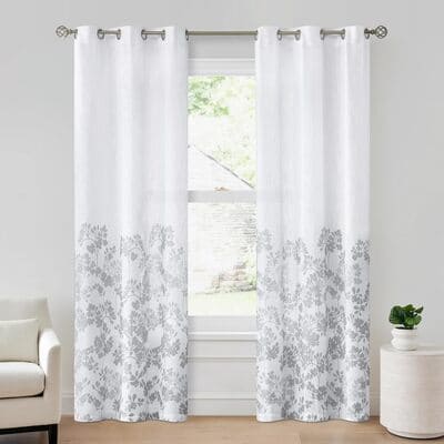 7. Grommet/Eyelet curtains