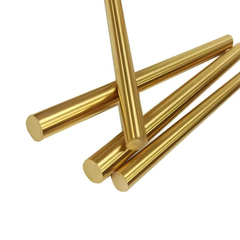 Precision-cut Round Bar Brass 1/2" (12.7 mm)