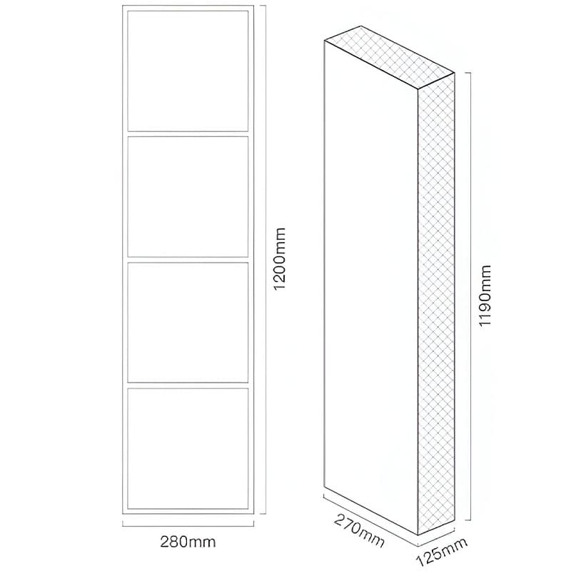 Stainless Steel Shower Niche Sizes