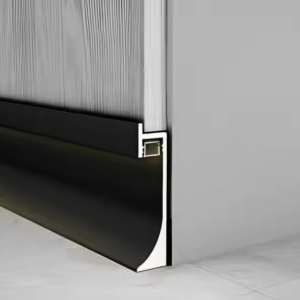 floor baseboard molding LED Skirting Board Aluminum Alloy