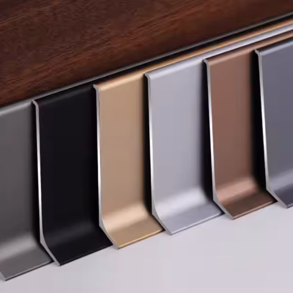Stainless Steel Floor Baseboard for Modern Interiors