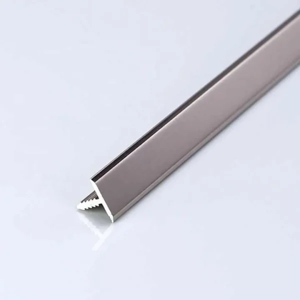 6061 Aluminum LVT Transition Strip T-Slot 1.2mm