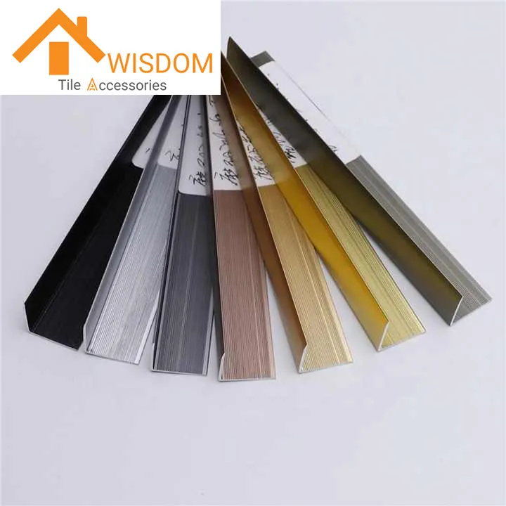 Aluminum Corner Right Angle Edge Tile Trim 1.2mm Thickness 4 Aluminum Corner Right Angle Edge Tile Trim 1.2mm Thickness
