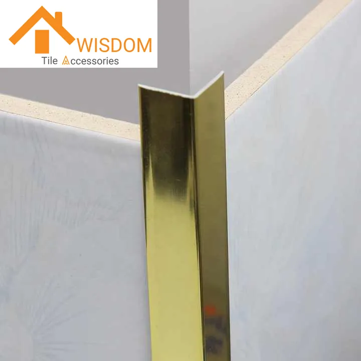 Aluminum Corner Right Angle Edge Tile Trim 1.2mm Thickness 5 Aluminum Corner Right Angle Edge Tile Trim 1.2mm Thickness
