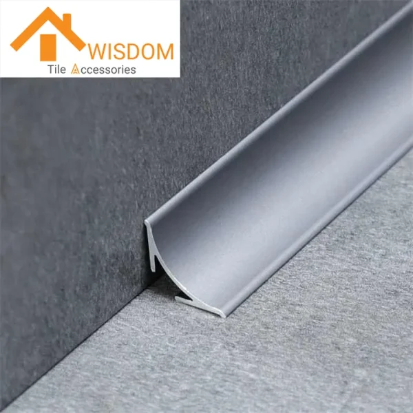 Aluminum Inside Corner Tile Trim for Metal Applications