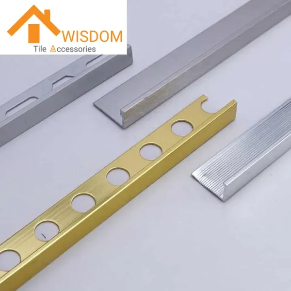 Aluminum L-Shape Tile Trim 1.2mm Thickness