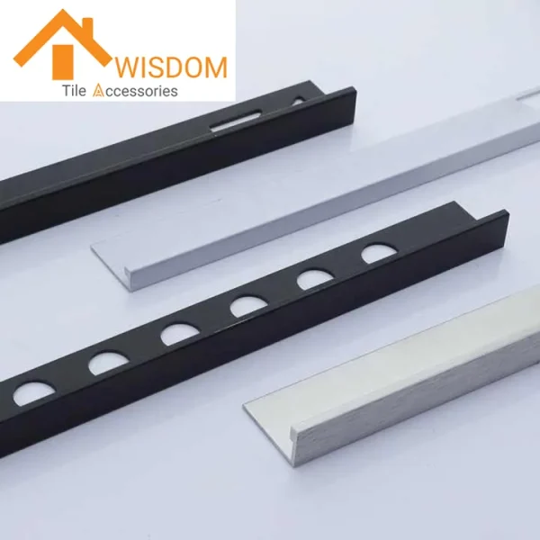 Aluminum Tile Trim for Protective Applications 1.2mm Thickness