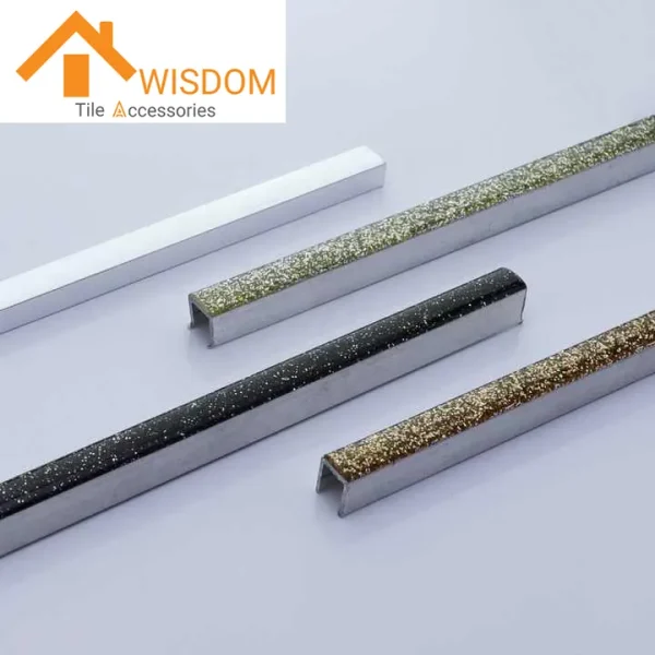 Aluminum Tile Trim for Protective Applications 1.2mm Thickness