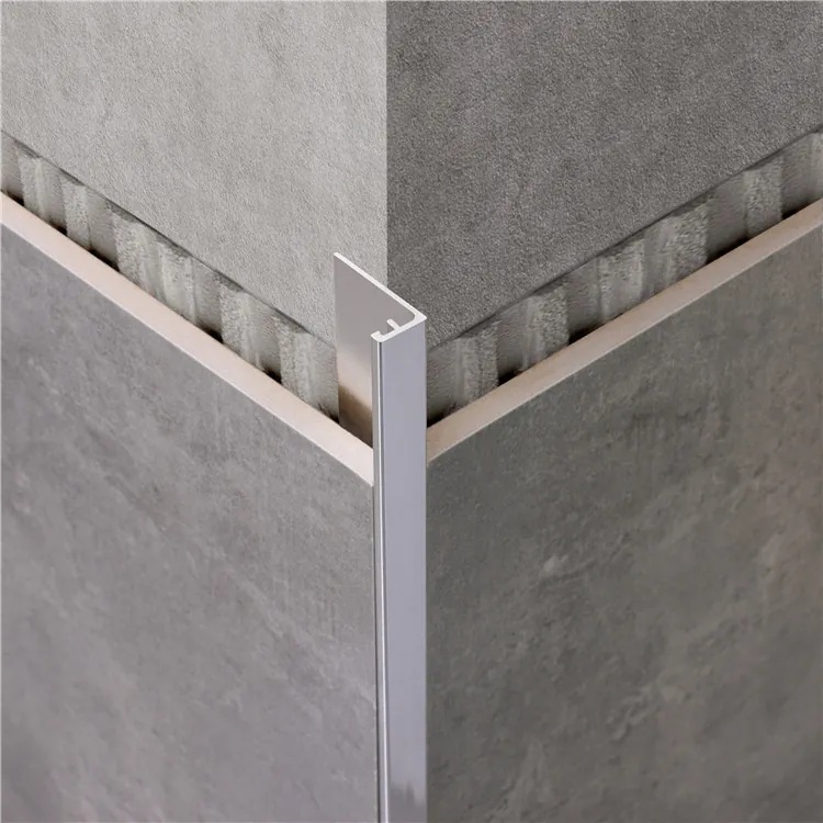 Case Aluminum L Shape Tile Trim 1.2mm Thickness 003