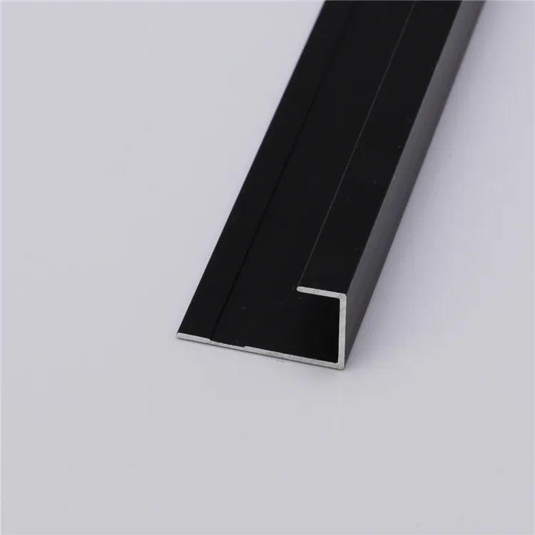 Case Aluminum Tile End Trim for Edge Protection 1.2mm Thickness 004