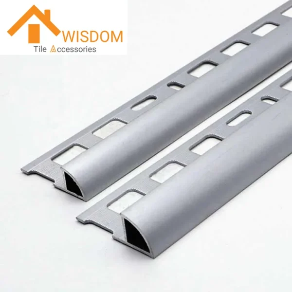 Case_Aluminum Tile Trim Edge Protective Profile Dark Silver 1.2mm