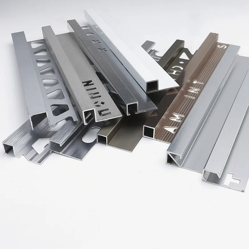 Case Aluminum Tile Trim Profile for Ceramic Edge Protection 1.2mm 001