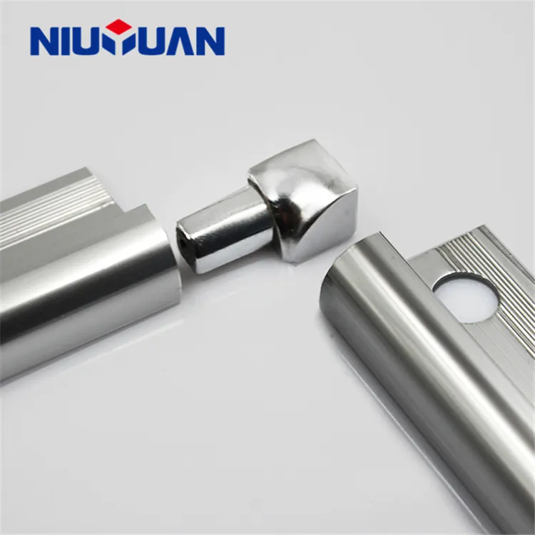 Case Multi color Aluminum Tile Trim Corner Connector 1.2mm Thickness 003