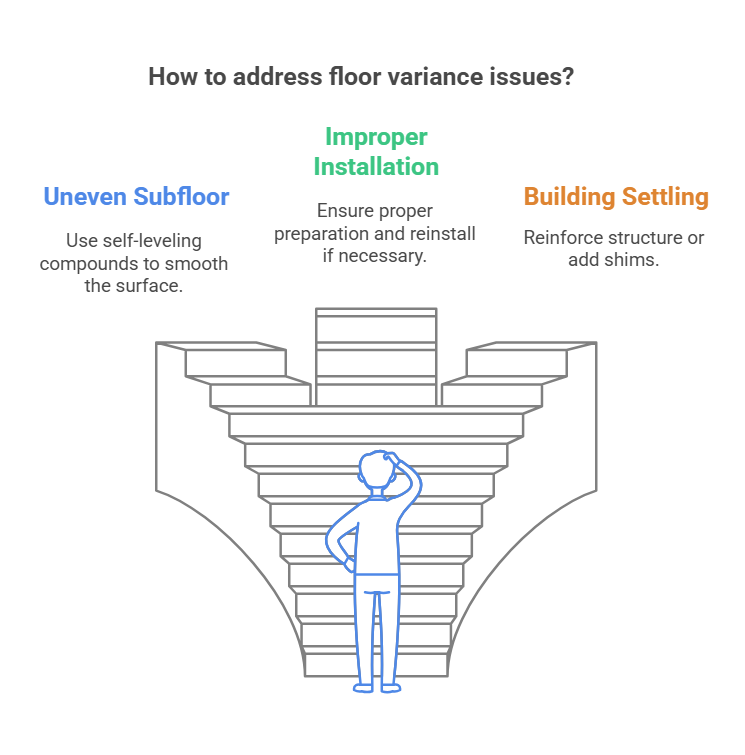 Common Issues and Solutions for Floor Variance - visual selection