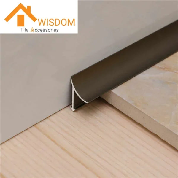 Custom Aluminum Inside Corner Tile Trim for Metal Applications