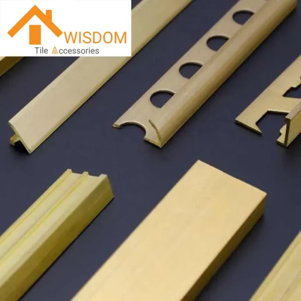 Customizable Metal Tile Edge Trim Profiles in Various Sizes