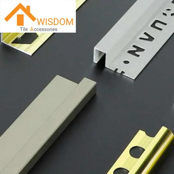 Customizable Metal Tile Edge Trim Profiles in Various Sizes