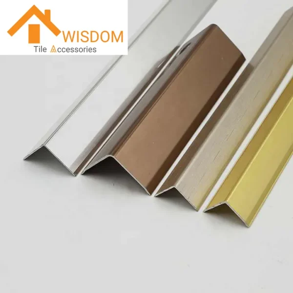 L-Shaped 90° Aluminum Corner Edge Guard Extruded Profile