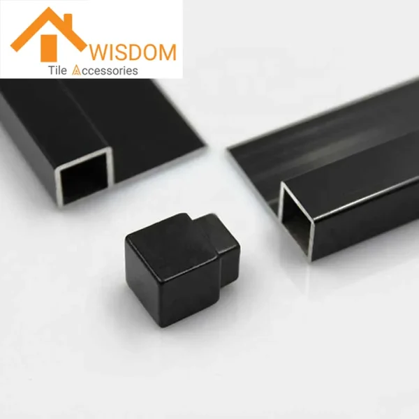 Silver Aluminum Tile Edge Trim for Protective Corners