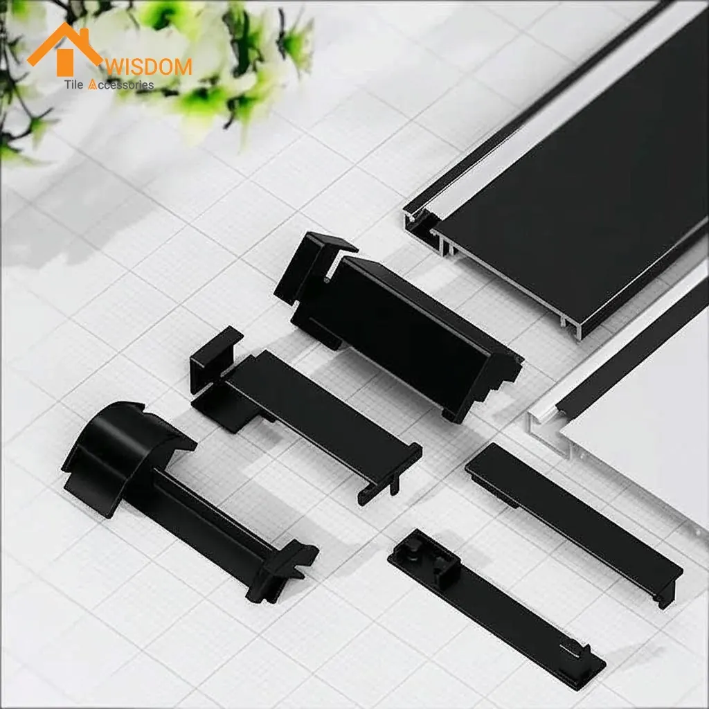 12cm Aluminum Alloy LED Floor Skirting Board with Edge Trim 4 12cm Aluminum Alloy LED Floor Skirting Board with Edge Trim