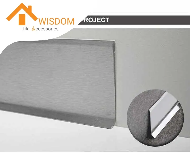 304/316 Stainless Steel Floor Skirting for Wall Foot Decoration 2 304/316 Stainless Steel Floor Skirting for Wall Foot Decoration