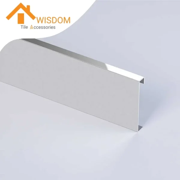 304/316 Stainless Steel Metal Skirting for Wall and Floor 1.2mm